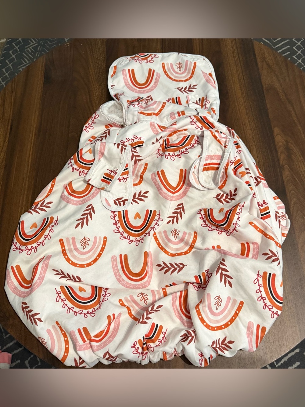 Baby girl car seat cover